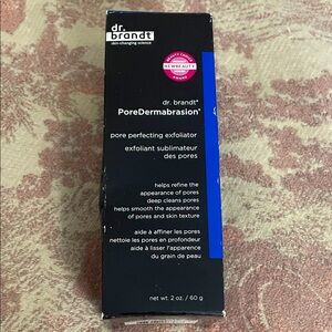 Dr. Brandt Blue and Black Exfoliator